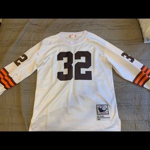 Jim Brown Mitchell & Ness Cleveland Browns jersey